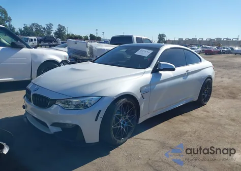 2015 BMW M4 z USA, uszkodzony, nr VIN WBS3R9C57FK331601